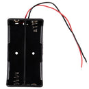3 Pcs Black Battery Storage Box Holder for 3.7V18650 Batteries N8A9
