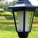 Outdoor Solar Power LED Wall Mounted Landscape Garden Lamp Light Warm White