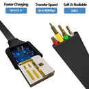 Type-C Charging Cable - Prevents 180 Â° Fold Disconnection Quick Charging Pr