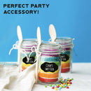 Blackboard Paster Erasable Waterproof Removable Kitchen Bottle JarSEAU