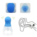 1Pair Pressure Noise Reduction Sleep Silicone Earplugs Reusable Multfuntion S3A9