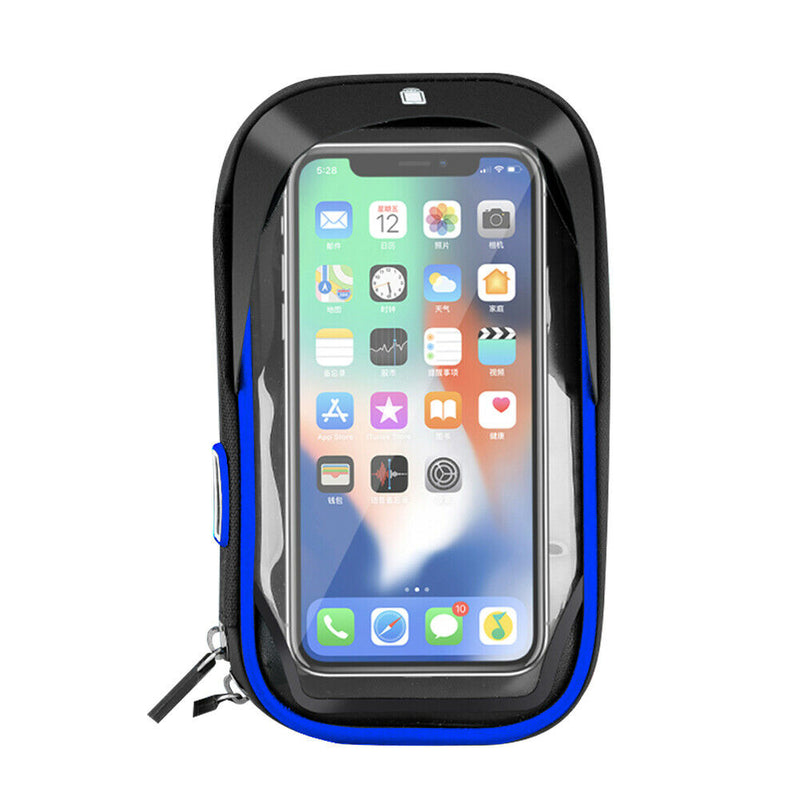 E-bike Phone Holder Bag Navigation Stand Waterproof Motorcycle Moped Handlebar