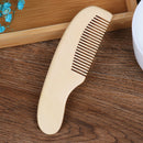 Natural Wood Hair Brush Baby Comb Close Teeth Anti-static Head Massage Tools JR