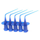 Dental disposable syringe tip dental irrigation tips 50pcs bag blueâ„–[