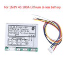 4S 14.8V 16.8V 100A w/balance Li-ion lithiu 18650 battery BMS protection bo ME