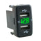 Car Charger Socket Dual Usb Port Charging Volt Display Adapter Fit for Toyo P2X3