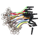 10PC Fashion Pendant Phone Dust Plug Dustproof Plug With Lobster ButtonB Hn