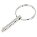 Marine Grade 1/4 inch Quick Release Ball Pin for Boat Top Deck Hinge Marine ME