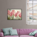 5D DIY Full Drill Diamond Painting Pink Flower Cross Stitch Embroidery Kit