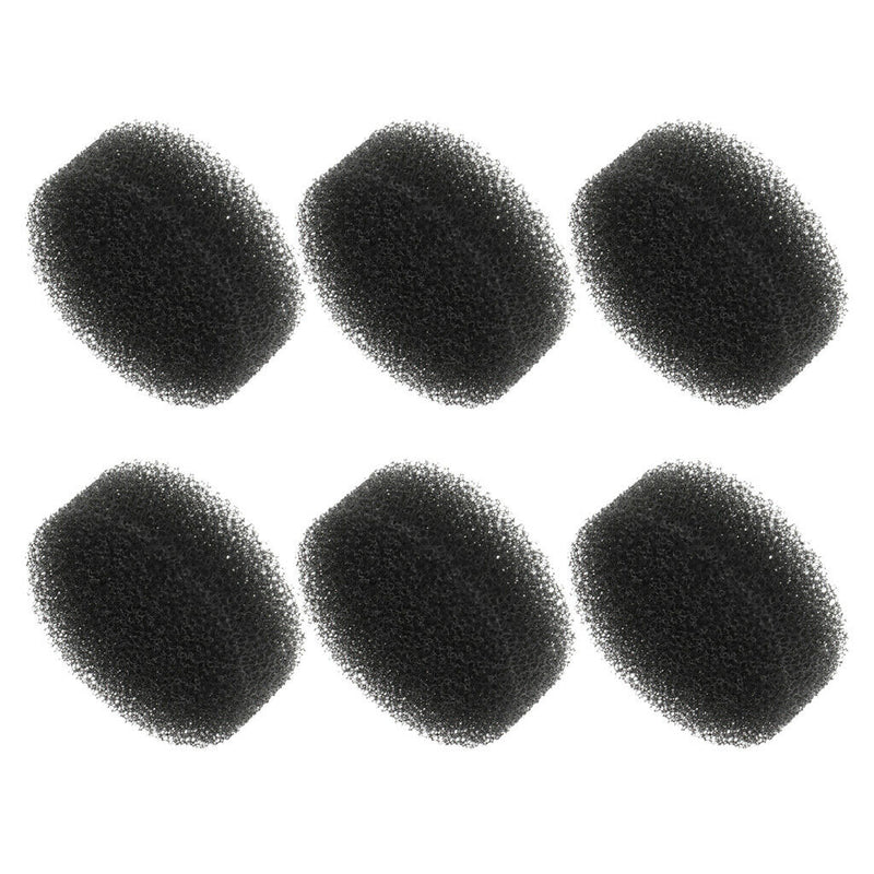 6pc Pet Water Blower Anti Cover Cap Dogs Cats Fitting Accessory Black
