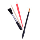 4Pcs Painting Drawing Arts Set Stick Scraper Pen Brush Art Paper DIY Tools %x