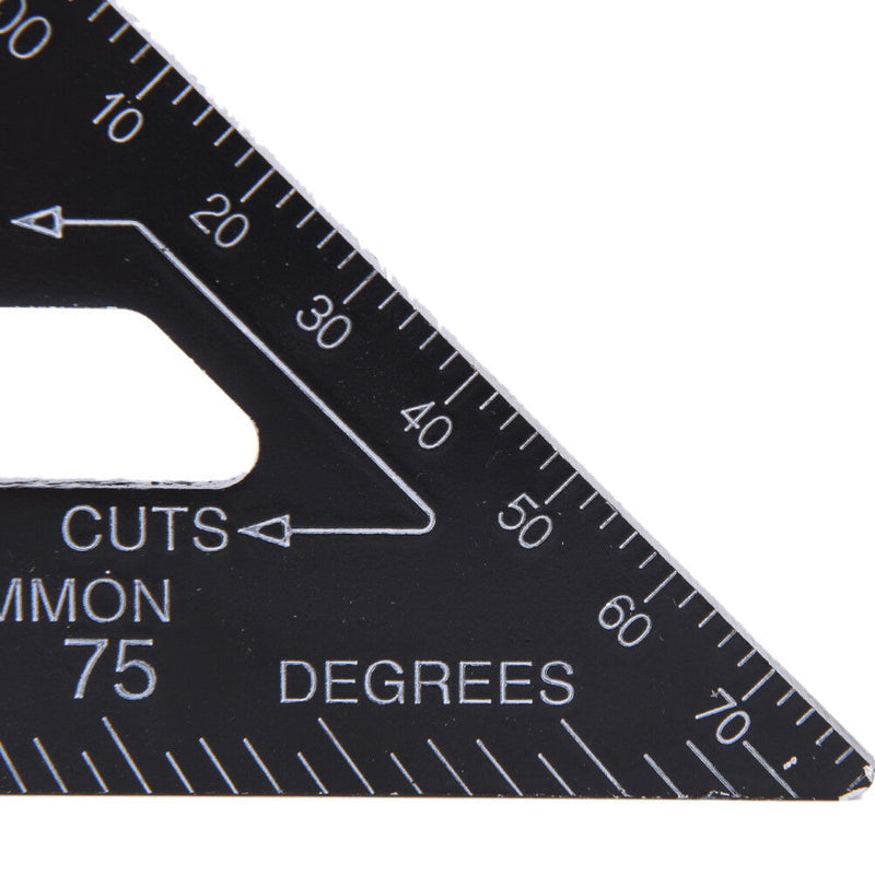 Triangle Angle Square Speed Rafter Protractor Miter Ruler Kit B Kw