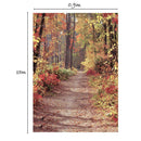 Background Fabric Autumn Forest Wall Studio Prop Photography Backdrop Cloth