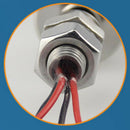 150mm Stainless Steel Float Switch Water Tank Liquid Level Sensor Double Ba