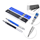 12X 2mm Lead Holder Automatic Draughting Mechanical Drafting Pencil With Leads.