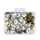 Metal Replacement Jeans Button Repair Tool Assorted Kit 17mm