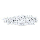 5X( 200 x White Round Alphabet Letter Beads Spacer 7 mm K3N3)
