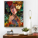 5D DIY Full Drill Diamond Painting Novelty Beauty Cross Stitch Embroidery