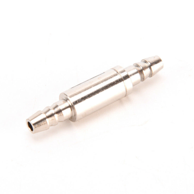 Stainless steel check valve for aquarium Co2 4/6mm tubing regulator diffuser 3C