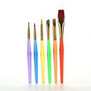6 Pcs/Set Paint Brush Set New Nylon Handle Brush Kid Watercolor Drawing Z