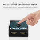 HW-201Q Mini HDMI Splitter Bi-Direction 1x2/2x1 4K Video Adapter Switcher