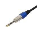 3P XLR Male Jack to 1/4 6.35mm Female Plug Stereo Microphone Adapter Cable A