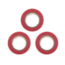 3Pcs/Set High-quality 15m Electricians Electrical Tape Insulating Adhesive Tape