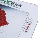 5D DIY cross stitch diamond painting home decoration 30 * 30 cm, water Rose T3S6
