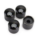 4pcs Cool Black Metal Dome Tone Volume Knob Control For Electric Guitar P ULC