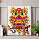 5D DIY Special Shaped Diamond Painting Colored Bird Cross Stitch Embroidery