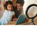 10" LED Selfie Ring Light with Tripod Stand Phone Holder for Live Makeup bs