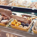 4 Packs 12 Inch Wood Toaster Tongs Kitchen Tongs for Serving Food, Flipping U8X6
