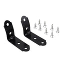 2pcs Glove Box Repair Kit for Audi A4 B6 B7 S4 RS4 8E 2001-2008 Black