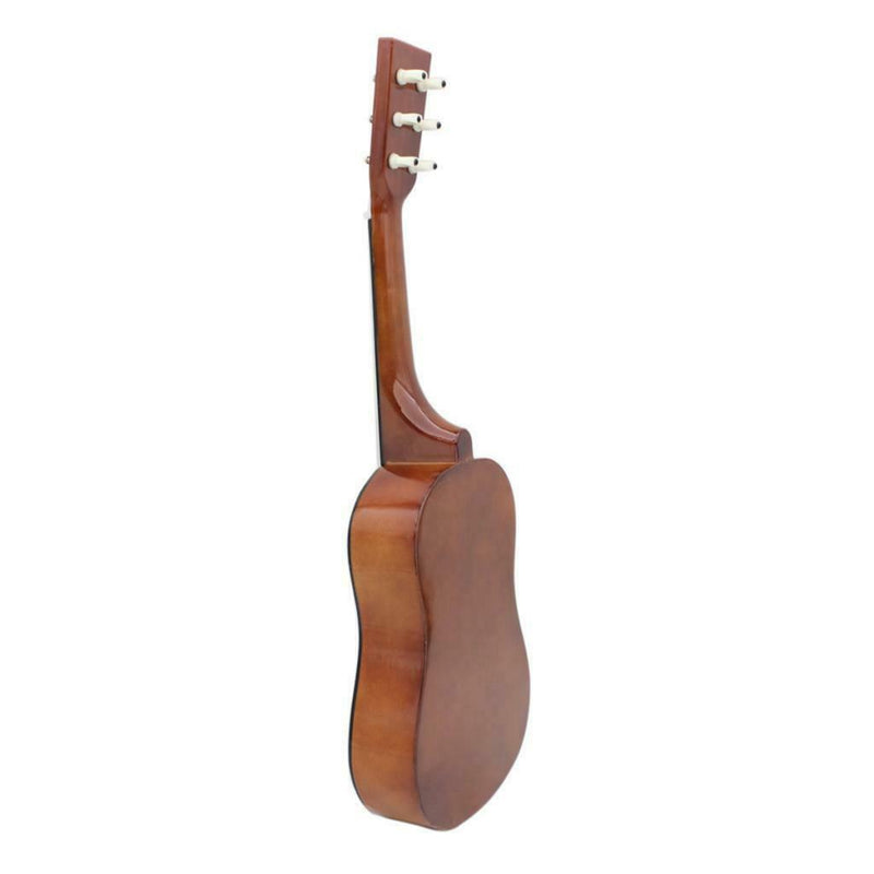 23inch 6 String Acoustic Guitar for Children Kids Educational Toys Coffee