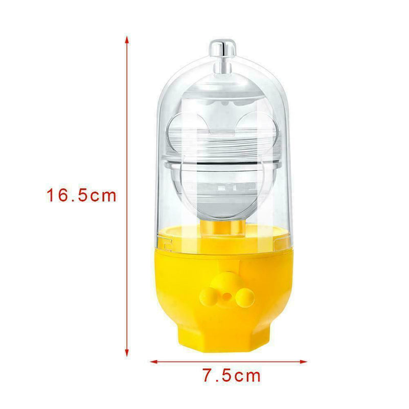 1* Egg Shaker Manual Pull Egg White Egg Yolk Mix Fusion Egg Tools Turner K9Z9