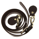 2x Adjustable Leather Shoulder Bag Strap Handle Replacement with Snap Buckle