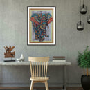 5D DIY Special Shaped Diamond Painting Elephant Embroidery Mosaic Craft Kit