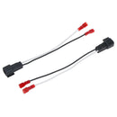 2Pcs car speaker connector harness wires adapter for 72-5600 merc JR