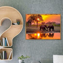 5D DIY Full Drill Diamond Painting Cross Stitch Embroidery Kit (Elephant04)