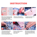 DIY 5D Diamond Painting Tree Needlework Craft Gift round Diamond Embroidery R1A9