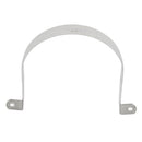 2x Rustproof Stainless Steel Pipe Saddle Clamp Fixing - 120mm/4.72inch