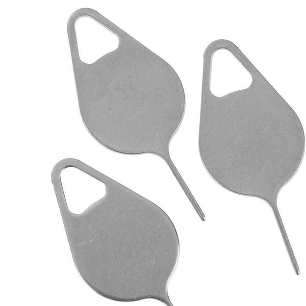 3pcs/set Sim Card Tray Removal Eject Pin Key Tool Stainless Needle for Phone OZ