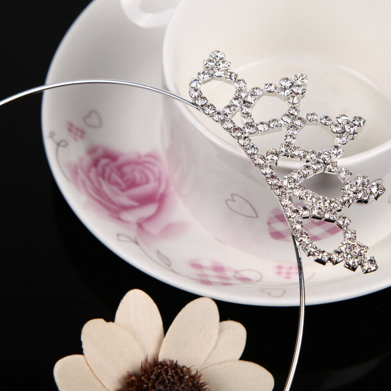Rhinestone Princess Crown Tiara Headband Hair band for Child kid Girl