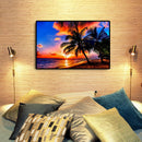 Seaside Scenery 5D DIY Full Drill Diamond Painting Cross Stitch Needlework