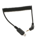 2.5mm Camera Remote Shutter Release Cable Multi Terminal Cord Fit for Olympus
