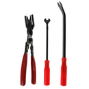 3 pcs Car Trim Removal Tool Pry Plier Door Panel Dash Radio Audio se â„–[