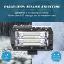 5 Inch 240W Double Row Flood Bar 24000 Lumens Driving Fog Led Off Road Ligh