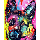 5D DIY Full Drill Diamond Painting Dog Cross Stitch Embroidery Kit (Dog05)