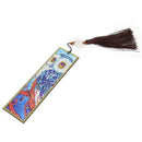 DIY Owl Special Shaped Diamond Painting Leather Bookmark Tassel Book Marks