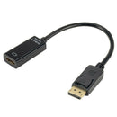 Display Port Male To HDMI Female Cable Converter For PC Monitor Projector TV Set